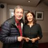 Exclusif - Frédéric Bouraly et Valérie Karsenti - Soirée pour la 300ème du spectacle "Ca fait du bien" de N. Roz au théâtre des Mathurins à Paris, le 19 novembre 2018. © Denis Guignebourg/Bestimage