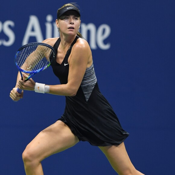 Maria Sharapova lors de l'US Open de tennis au USTA National Tennis Center à New York City, New York, Etats-Unis, le 3 septembre 2018.