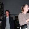 Exclusif - Maria Sharapova et son compagnon Alexander Gilkes à la sortie de l'exposition "GYATEI" de Takashi Murakami à Los Angeles, le 21 février 2019.