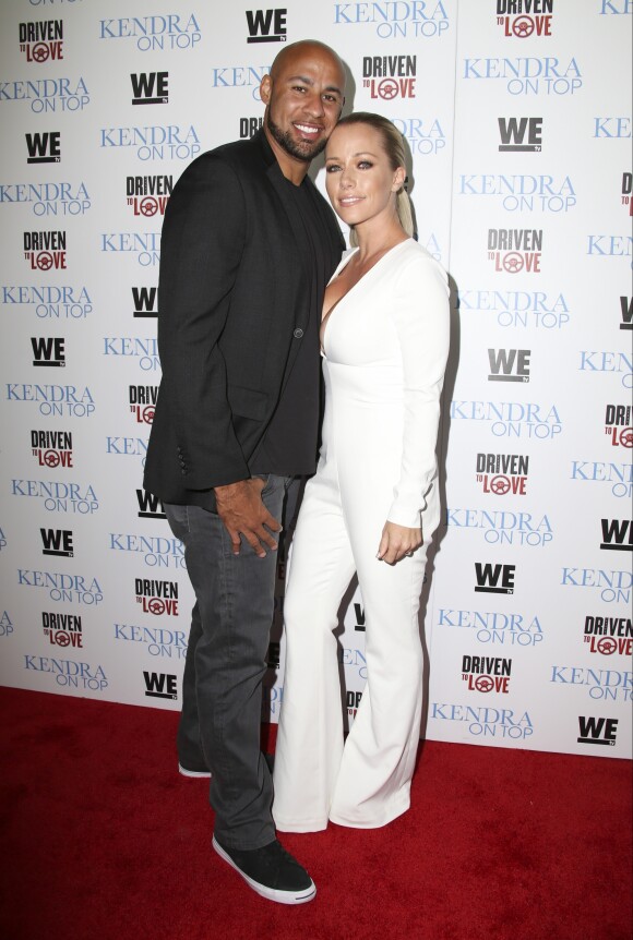 Kendra Wilkinson et Hank Baskett à la première des émissions de télé-réalité "Kendra On Top" et "Driven to Love" à West Hollywood le 31 mars 2016