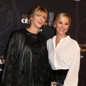 Laurence Ferrari et sa fille Laëtitia Hugues - Photocall de la 44ème cérémonie des César à la salle Pleyel à Paris. Le 22 février 2019 © Borde-Jacovides / Bestimage