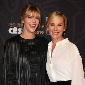 Laurence Ferrari et sa fille Laëtitia Hugues - Photocall de la 44ème cérémonie des César à la salle Pleyel à Paris. Le 22 février 2019 © Borde-Jacovides / Bestimage