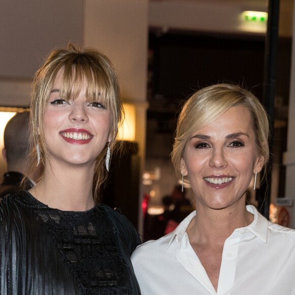 Laurence Ferrari et sa fille Laetitia Hughes - Arrivées à la 44ème cérémonie des César à la salle Pleyel à Paris. Le 22 février 2019 © Borde-Jacovides / Bestimage