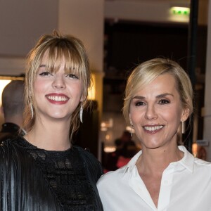 Laurence Ferrari et sa fille Laetitia Hughes - Arrivées à la 44ème cérémonie des César à la salle Pleyel à Paris. Le 22 février 2019 © Borde-Jacovides / Bestimage