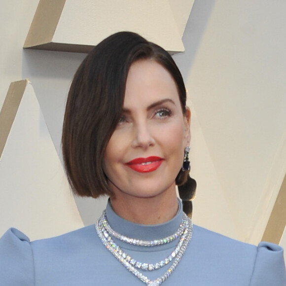 Charlize Theron lors du photocall des arrivées de la 91ème cérémonie des Oscars 2019 au théâtre Dolby à Hollywood, Los Angeles, Californie, Etats-Unis, le 24 février 2019.  Celebs attending the 91st Annual Academy Awards at Dolby theater in Hollywood, Los Angeles, CA, USA, on February 24, 2019.24/02/2019 - Los Angeles