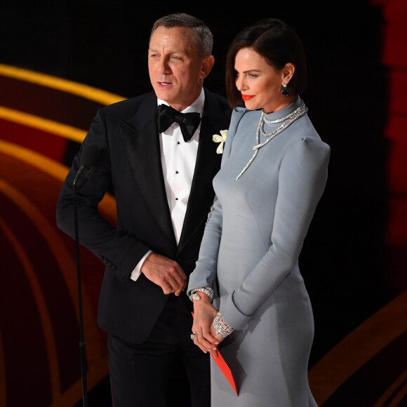 Charlize Theron lors de la cérémonie des Oscars le 24 février 2019 à Los Angeles