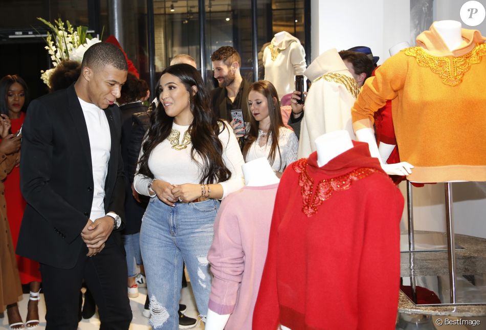 Exclusif - Kylian Mbappé, Majda Sakho lors de la ...