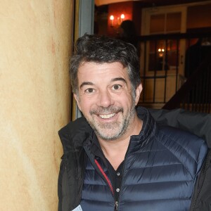 Stéphane Plaza à la générale du one-woman show "Vive Demain !" de Michèle Bernier au théâtre des Variétés à Paris le 28 janvier 2019. © Coadic Guirec/Bestimage