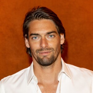 Camille Lacourt lors du dîner de la "Soirée Blanche" au bar Magnum du Village de Roland Garros à Paris, le 7 juin 2018. © Pierre Perusseau/Bestimage