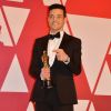 Rami Malek (Oscar du meilleur acteur pour le film "Bohemian Rhapsody") - Pressroom de la 91ème cérémonie des Oscars 2019 au théâtre Dolby à Los Angeles, le 24 février 2019.