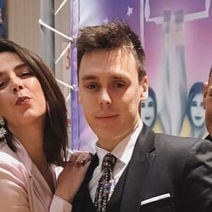 Louis Ducruet, sa mère la princesse Stéphanie de Monaco et ses soeurs Pauline Ducruet et Camille Gottlieb, photo Instagram janvier 2019.