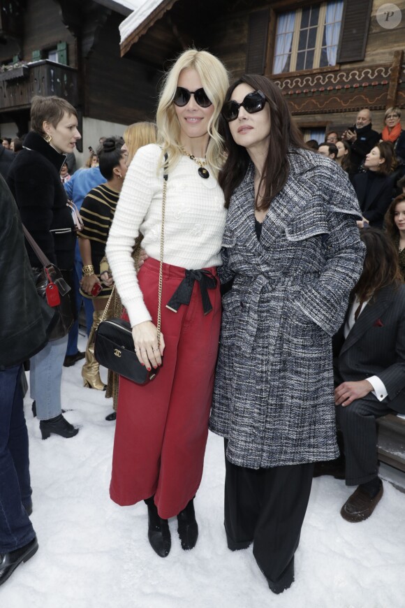 Claudia Schiffer et Monica Bellucci - People au défilé de mode Prêt-à-Porter automne-hiver 2019/2020 "Chanel" à Paris. Le 5 mars 2019 © Olivier Borde / Bestimage