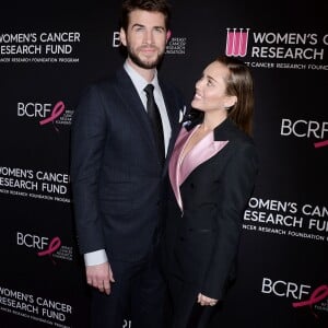 Miley Cyrus et son mari Liam Hemsworth à la soirée caritative The Women's Cancer Research Fund's An Unforgettable Evening à Beverly Hills, le 28 février 2019