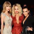  Taylor Swift, Rita Ora et Kim Kardashian aux MTV Europe Music Awards 2012.  
