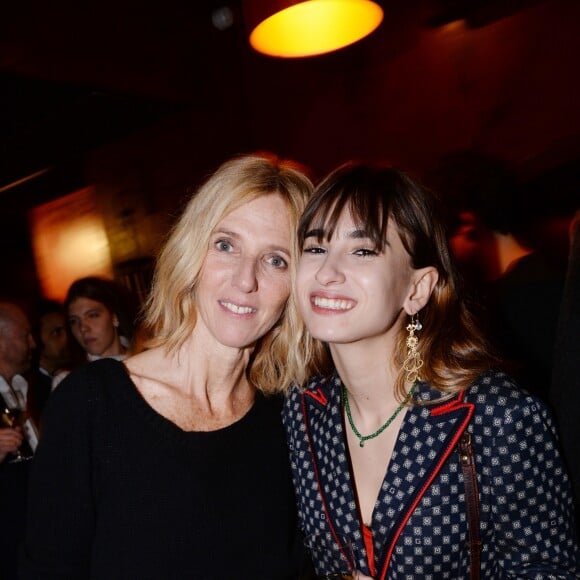 Sandrine Kiberlain et Thaïs Alessandrin à l'after-party du film "Mon Bébé" au Buddha-Bar à Paris, France, le 11 mars 2019. © Rachid Bellak/Bestimage