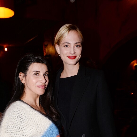 Reem Kherici (enceinte) et Nora Arnezeder à l'after-party du film "Mon Bébé" au Buddha-Bar à Paris, France, le 11 mars 2019. Un évènement organisé par Five Eyes production. © Rachid Bellak/Bestimage