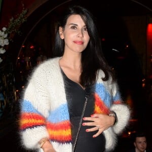 Reem Kherici (enceinte) à l'after-party du film "Mon Bébé" au Buddha-Bar à Paris, France, le 11 mars 2019. Un évènement organisé par Five Eyes production. © Rachid Bellak/Bestimage