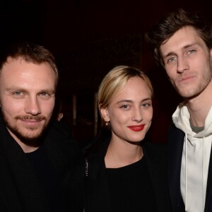 Roby Schinasi, Nora Arnezeder et Jean-Baptiste Maunier à l'after-party du film "Mon Bébé" au Buddha-Bar à Paris, France, le 11 mars 2019. Un évènement organisé par Five Eyes production. © Rachid Bellak/Bestimage