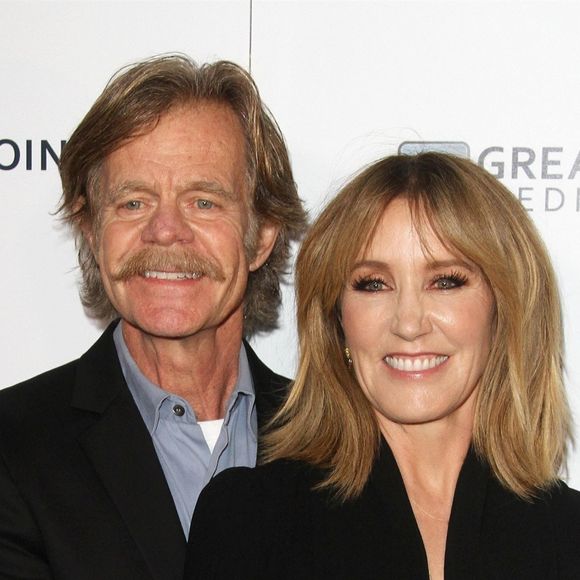 William H. Macy et sa femme Felicity Huffman à la première de "Krystal" à l'Arclight Hollywood à Los Angeles, le 5 avril 2018.