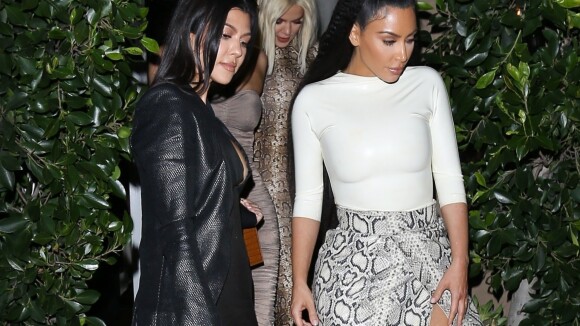 Les Kardashian : Kim, Khloé, Kourtney et Kylie Jenner, divines en famille