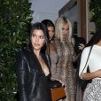 Kourtney Kardashian, Kim Kardashian, Khloé Kardashian et Kylie Jenner sont allées diner au restaurant Giorgio Baldi à Santa Monica, le 12 mars 2019.