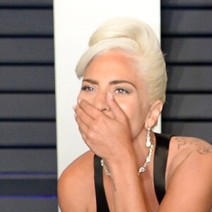 Lady Gaga à la soirée Vanity Fair Oscar Party à Los Angeles, le 24 février 2019