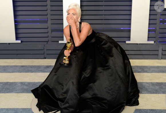 Lady Gaga à la soirée Vanity Fair Oscar Party à Los Angeles, le 24 février 2019