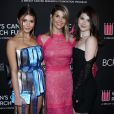 Lori Loughlin avec ses filles Olivia Jade Giannulli et Isabella Rose Giannulli à Beverly Hills, le 28 février 2019.