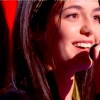 Laure dans "The Voice 8" sur TF1, le 23 mars 2019.