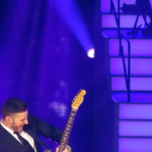 Céline Dion sur scène au Caesars Palace à Las Vegas, le 23 février 2016.