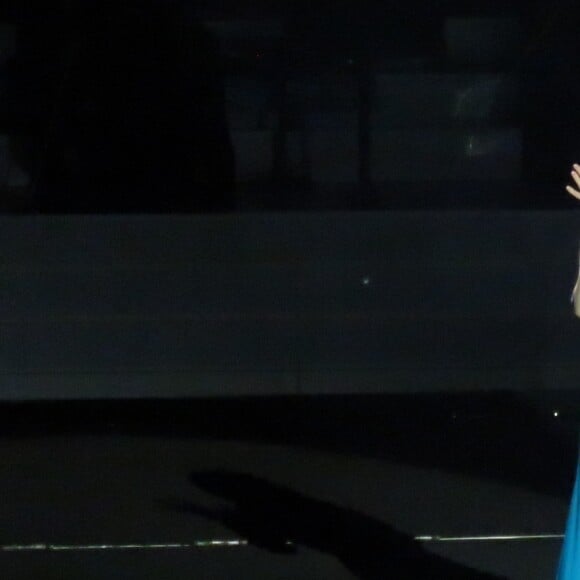 Céline Dion sur scène au Caesars Palace à Las Vegas, le 23 février 2016.