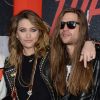 Paris Jackson et son compagnon Gabriel Glenn à l'avant-première du film Netflix "The Dirt" au cinéma ArcLight dans le quartier de Hollywood, à Los Angeles, le 18 mars 2019.