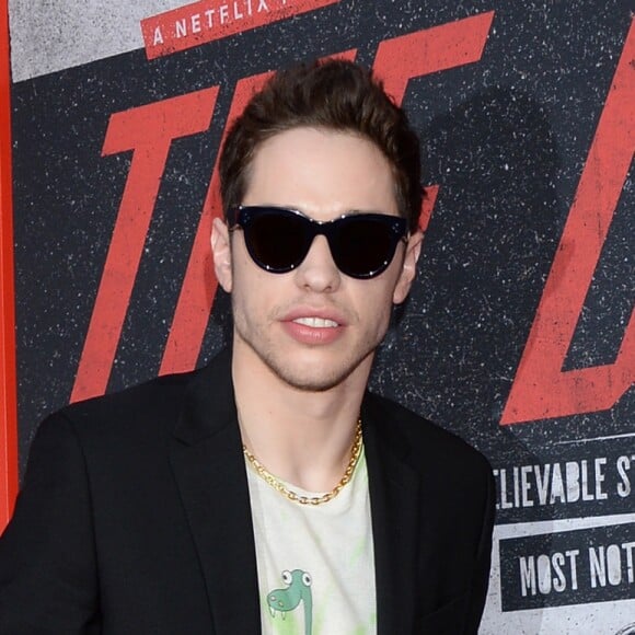 Pete Davidson à l'avant-première du film Netflix "The Dirt" au cinéma ArcLight dans le quartier de Hollywood, à Los Angeles, Californie, Etats-Unis, le 18 mars 2019.