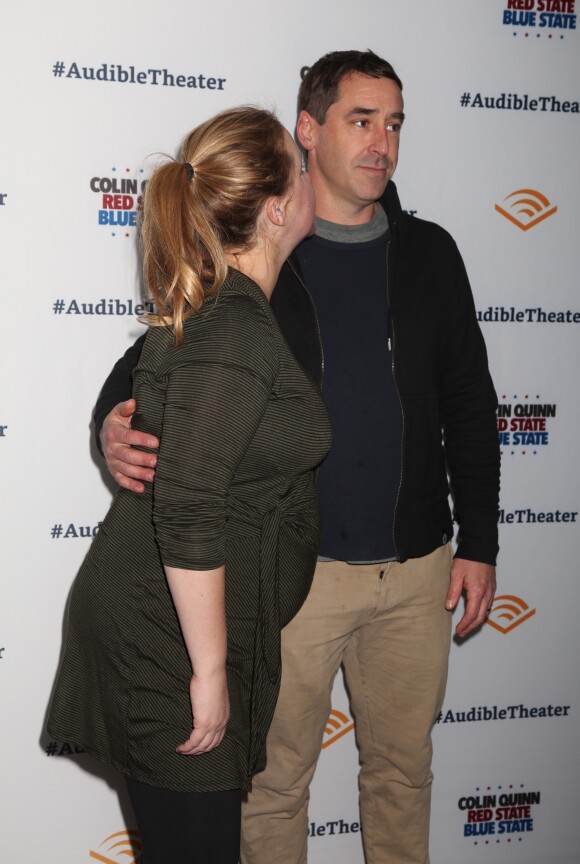 Amy Schumer et son mari Chris Fischer à New York. Le 22 janvier 2019.