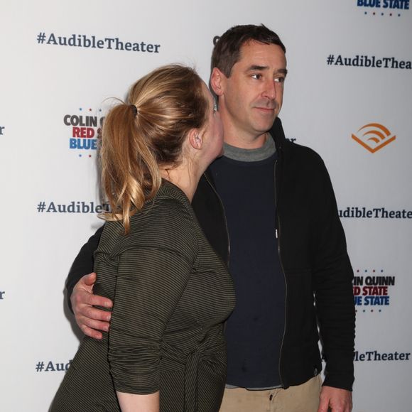 Amy Schumer et son mari Chris Fischer à New York. Le 22 janvier 2019.