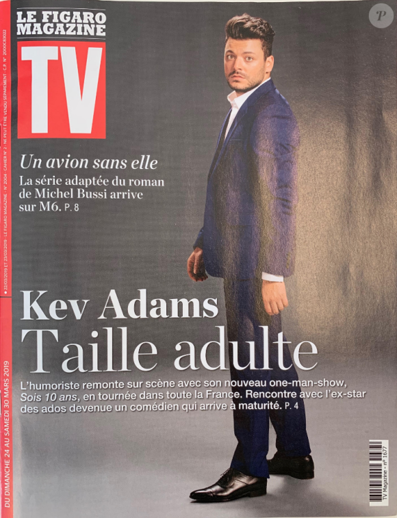 Kev Adams pour TV Magazine - mars 2019.