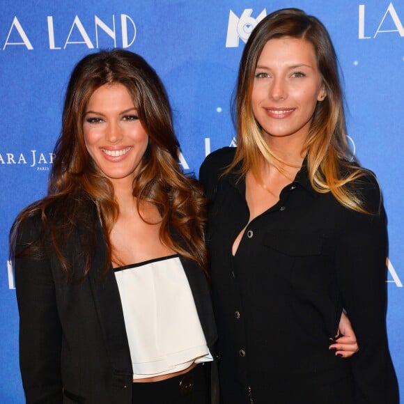 Iris Mittenaere et Camille Cerf - Avant-première du film "La La Land" au cinéma UGC Normandie à Paris, le 10 janvier 2017. © Coadic Guirec/Bestimage