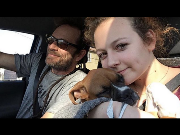 Sophie Perry a publié une photo avec son père Luke Perry le 24 mars 2019
