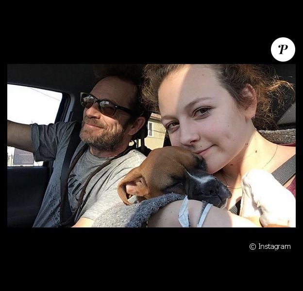 Sophie Perry a publié une photo avec son père Luke Perry le 24 mars 2019