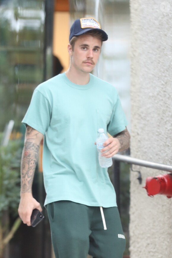 Exclusif - Justin Bieber à Los Angeles. Le 20 mars 2019.