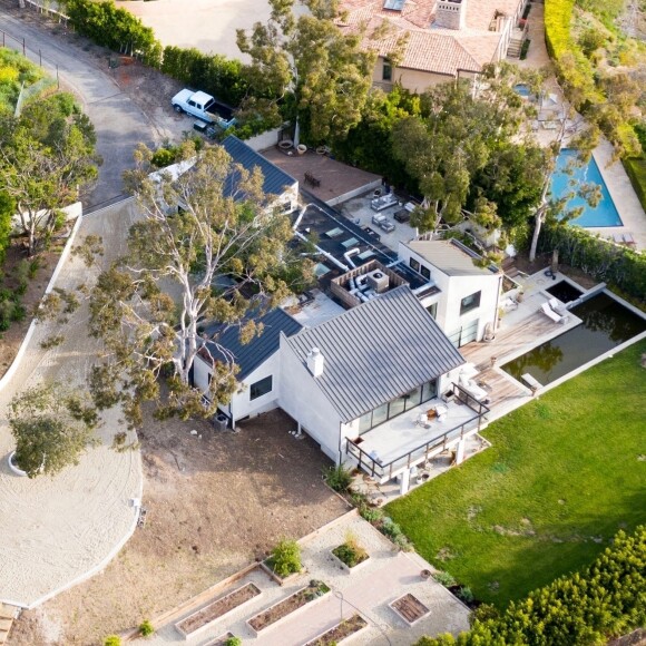 Exclusif - Vues aériennes de la maison de Shannen Doherty à Malibu. Shannen a des problèmes avec sa compagnie d'assurance qui refuse de payer les dommages causés par l'incendie de Woolsey. Malibu, le 26 mars 2019.