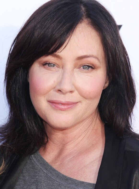 Shannen Doherty à la "Sixth biennal Stand Up To Cancer (SU2C) telecast at the Barker Hangar" à Los Angeles, le 7 septembre 2018.