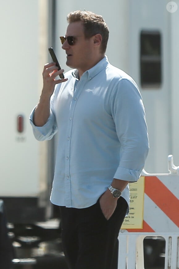 Exclusif - L'ex-mari de Meghan Markle, Trevor Engelson se promène dans les rues de Los Angeles le 21 septembre 2018.