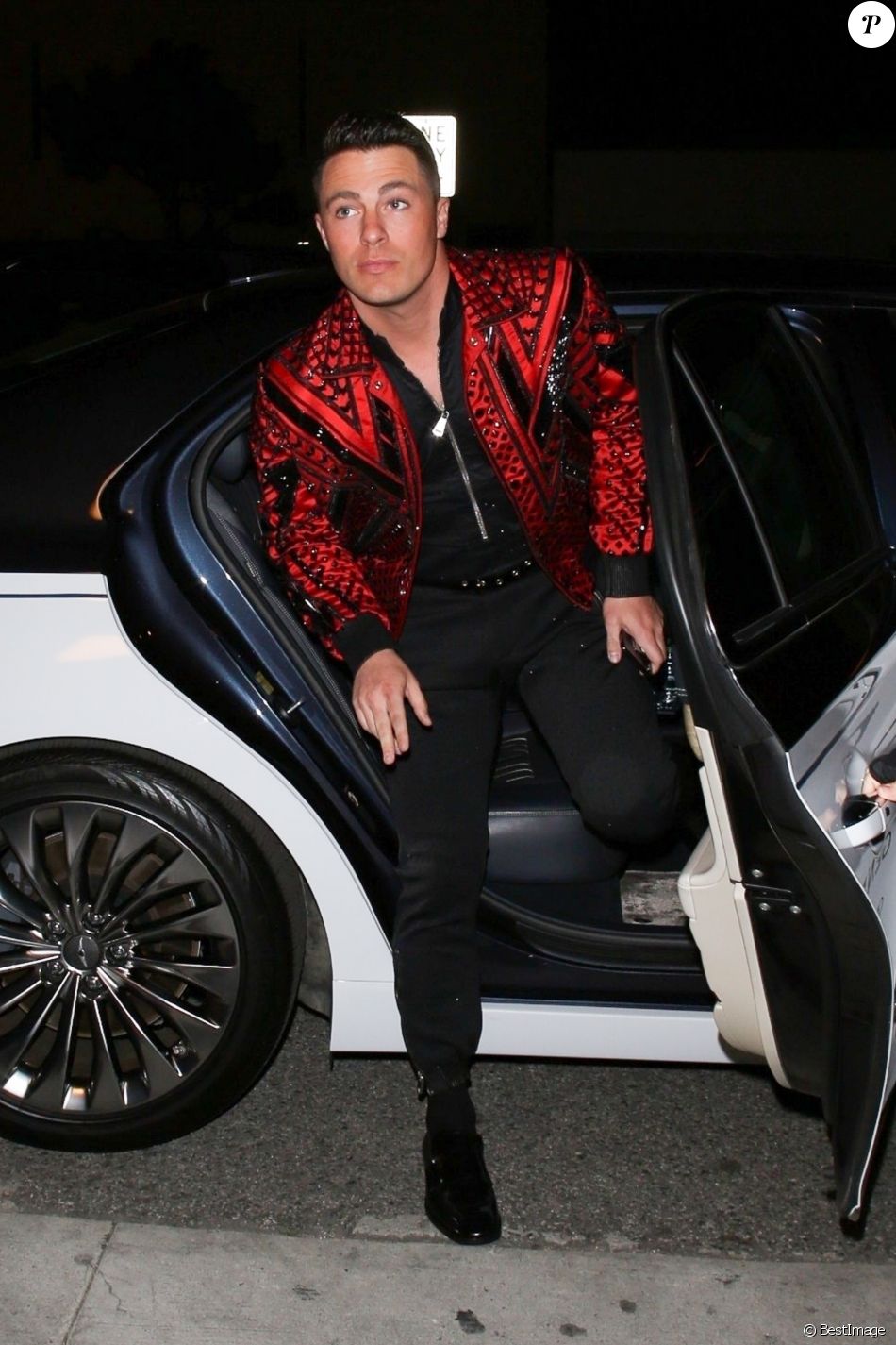 Colton Haynes Arrivée des people à la soirée Vanity Fair Party à Los