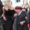 Cate Blanchett, Agnès Varda - Montée des marches du film " Les Filles du Soleil " lors du 71ème Festival International du Film de Cannes. Le 12 mai 2018 © Borde-Jacovides-Moreau/Bestimage