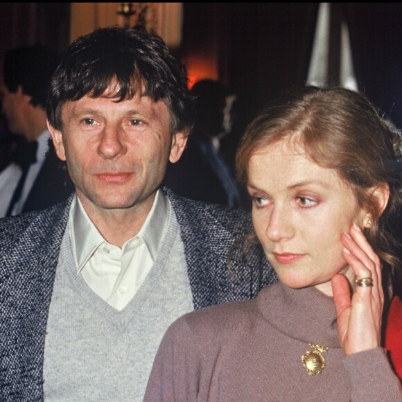 Roman Polanski, Isabelle Huppert et Agnès Varda à Paris 1987