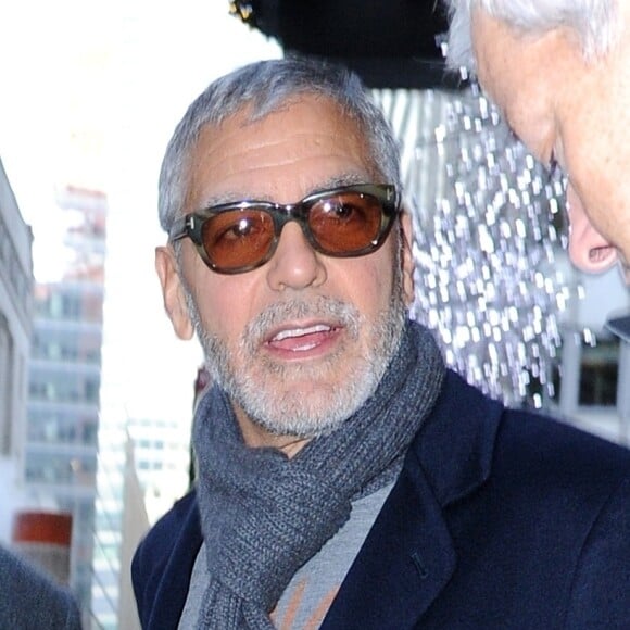 Exclusif - George Clooney à New York le 6 décembre 2018.