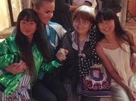 Laeticia Hallyday et ses filles rendent hommage à Agnès Varda, JR la fait voler
