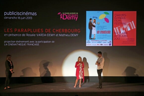 Rosalie Varda - Exclusif - Présentation des "Parapluies de Cherbourg" lors du Champs-Elysées film festival à Paris le 16 juin 2013.