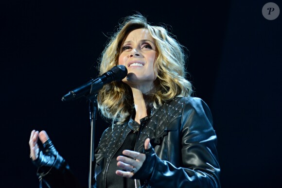 Lara Fabian en concert au Palac à Kiev. Le 2 mars 2018